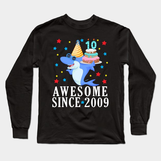 happy birthday awesome since Long Sleeve T-Shirt by Khang_Vu